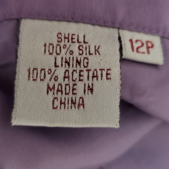 Pappel 2 piece silk pant set size 12P - Picture 7 of 13